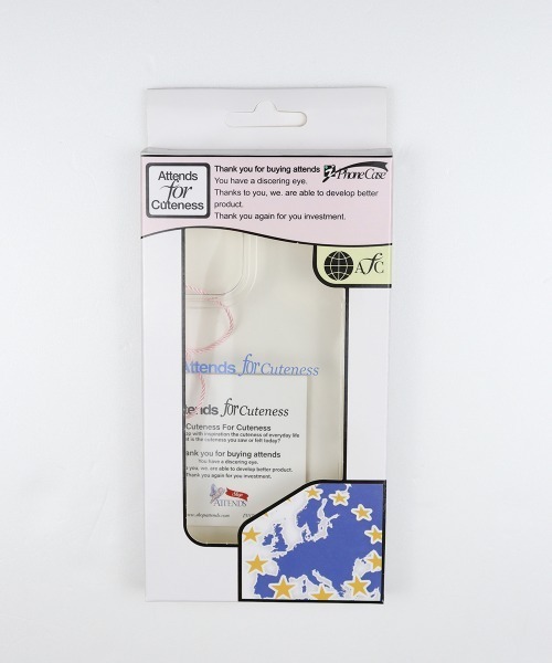 led.tokyo（レッドトウキョウ）の「【led.tokyo×attends】Clear Case(iPhone)（スマホケース/カバー・レディース・ホワイト/ブラック/ブルー・iPhone 14/iPhone 15）」の6枚目の写真