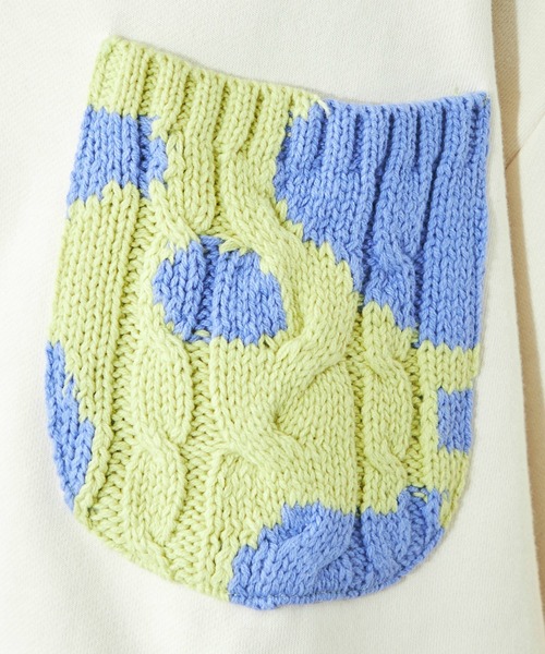 Lee(リー)の「ニットポケットスウェット(スウェット・レディース・パープル/ブラウン/グレー・MEDIUM)」の12枚目の写真