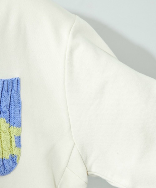 Lee(リー)の「ニットポケットスウェット(スウェット・レディース・パープル/ブラウン/グレー・MEDIUM)」の13枚目の写真