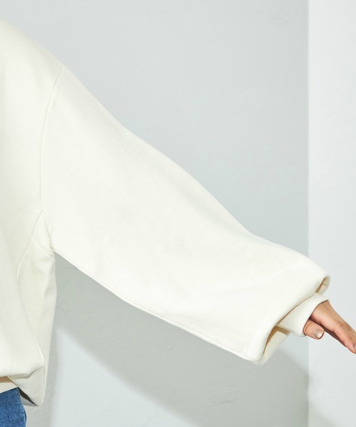 Lee(リー)の「ニットポケットスウェット(スウェット・レディース・パープル/ブラウン/グレー・MEDIUM)」の14枚目の写真