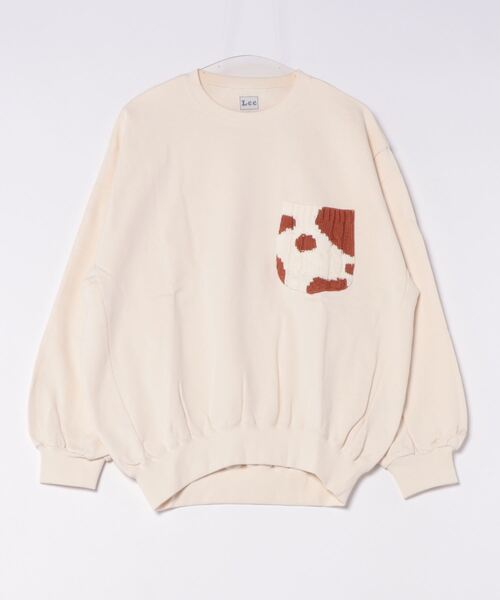 Lee(リー)の「ニットポケットスウェット(スウェット・レディース・パープル/ブラウン/グレー・MEDIUM)」の22枚目の写真