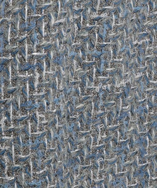 JEANASIS(ジーナシス)の「【SET UP対応】ツイードZIPミニスカート/210702(スカート・レディース・ブルー系その他/ブラウン系その他・FREE)」の10枚目の写真