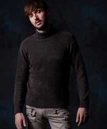 HIDEAWAYS NICOLE | メランジモールオフタートルネックニット(ニット/セーター)