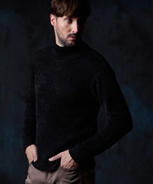 HIDEAWAYS NICOLE | メランジモールオフタートルネックニット(ニット/セーター)