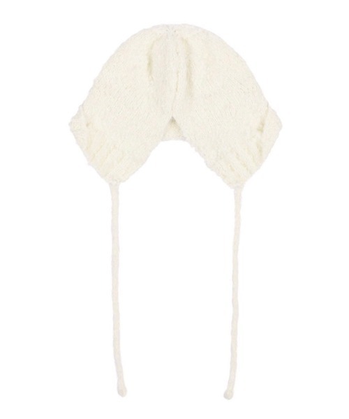 NASTY FANCY CLUB★韓国★人気★BUNNY TROOPER BEANIE (IVORY) FANCY CLUB（ファンシークラブ）の「韓国ブランド NASTY FANCY