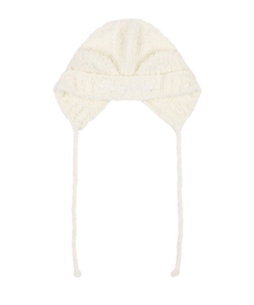 NASTY FANCY CLUB★韓国★人気★BUNNY TROOPER BEANIE (IVORY) FANCY CLUB】BUNNY TROOPER BEANIE | OUR BRAND,FANCY CLUB