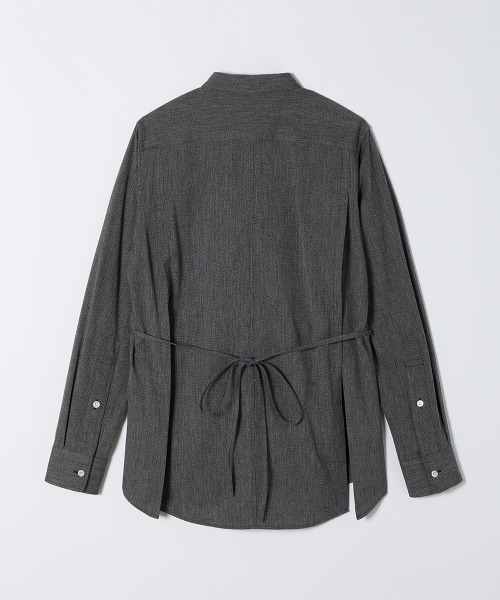 soduk（スドーク）の「【soduk】back open dress shirt（シャツ/ブラウス・レディース・グリーン/グレー・ONE SIZE）」の11枚目の写真