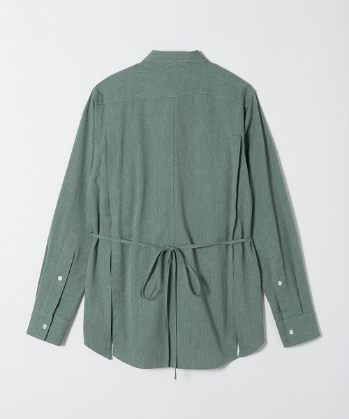 soduk（スドーク）の「【soduk】back open dress shirt（シャツ/ブラウス・レディース・グリーン/グレー・ONE SIZE）」の19枚目の写真