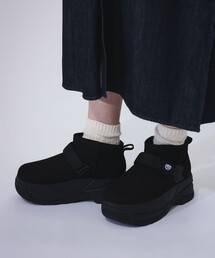 SHAKA(VJ)SHAKA / SHORT MOUTON BOOTIE CHUNKYi23`25cmj(u[c)