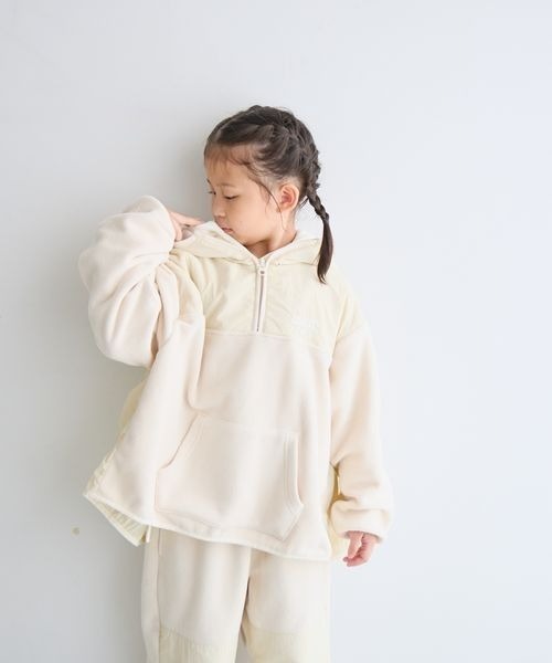 LOWRYS FARM（ローリーズファーム）の「ＤＩＳＣＵＳギャザープルオーバー　133088（Tシャツ/カットソー・キッズ・ブラック/オフホワイト・150cm/130cm/110cm）」の6枚目の写真