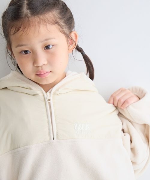 LOWRYS FARM（ローリーズファーム）の「ＤＩＳＣＵＳギャザープルオーバー　133088（Tシャツ/カットソー・キッズ・ブラック/オフホワイト・150cm/130cm/110cm）」の8枚目の写真