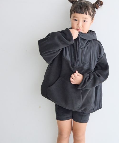 LOWRYS FARM（ローリーズファーム）の「ＤＩＳＣＵＳギャザープルオーバー　133088（Tシャツ/カットソー・キッズ・ブラック/オフホワイト・150cm/130cm/110cm）」の14枚目の写真