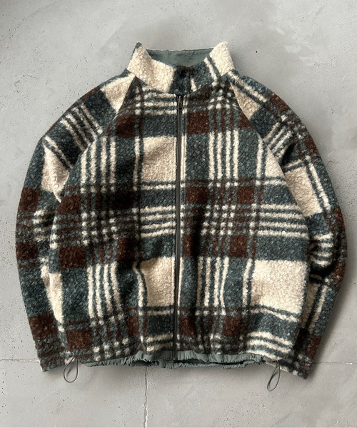 kutir（クティール）の「【2サイズ展開】リバーシブルナイロンボアブルゾン（ブルゾン・レディース・ライトグレー/アイボリー/ブラック/ブラック系その他/ライトベージュ/カーキ/ブラック系・MEDIUM/LARGE）」の12枚目の写真