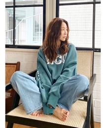 Ungrid | ルーズシルエットロゴスウェット(スウェット)