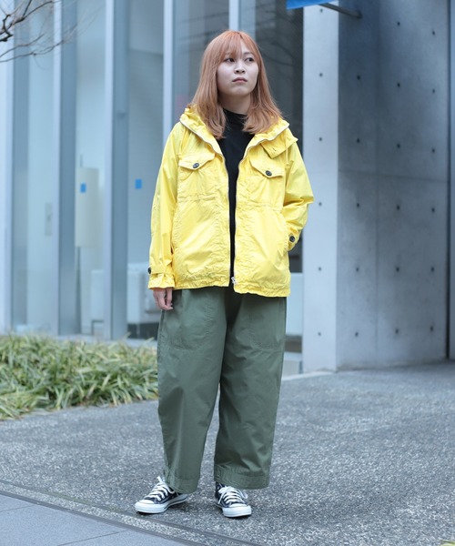 D.M.G.（ドミンゴ）の「[D.M.G / ディーエムジー] 馬布 ベルトボリュームパンツ（チノパンツ・レディース・オリーブ/ブラック・M/S）」の13枚目の写真