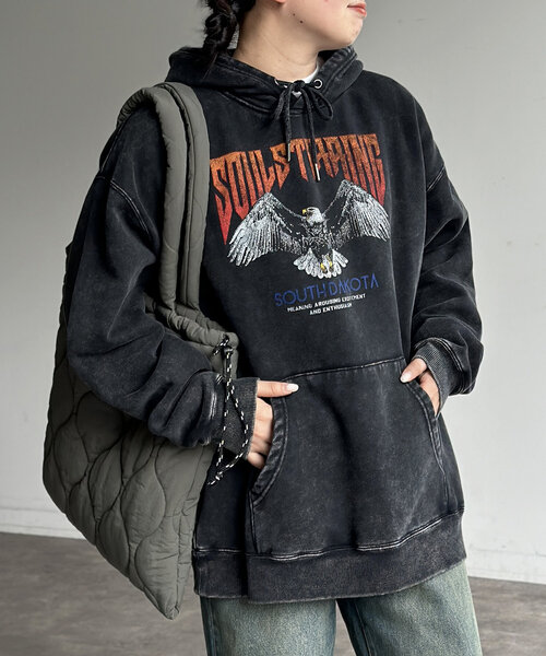 裏起毛パウダー加工パーカー（パーカー）｜CPCM（シーピーシーエム）