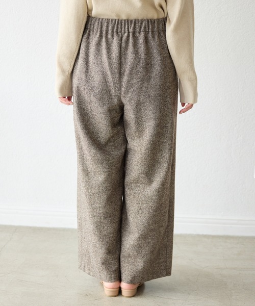 セール】【3サイズ展開】きれいめイージーワイドパンツ（その他パンツ