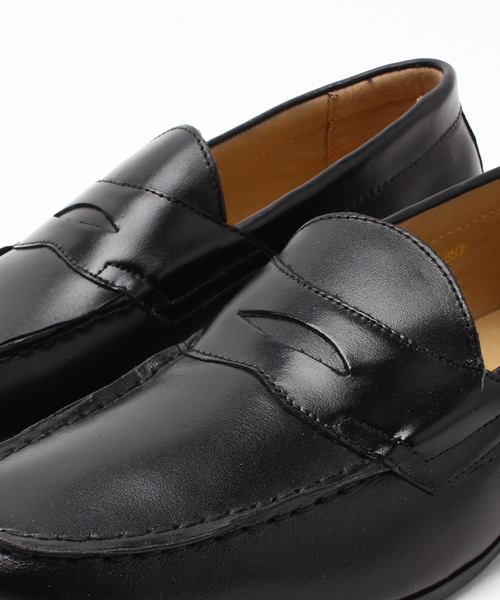 OUTLET（アウトレット）の「【CIAOPANIC TYPY】レザースリップオン（スリッポン・メンズ・ブラウン/ブラック・41/42）」の7枚目の写真