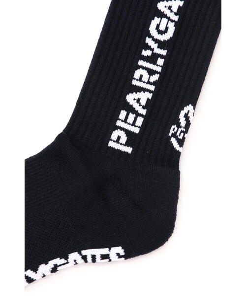 PEARLY GATES（パーリーゲイツ）の「【PEARLY GATES】New Historyロゴ ミドルソックス (LADIES)（ソックス/靴下・レディース・ホワイト/ネイビー/カーキ・FREE）」の5枚目の写真
