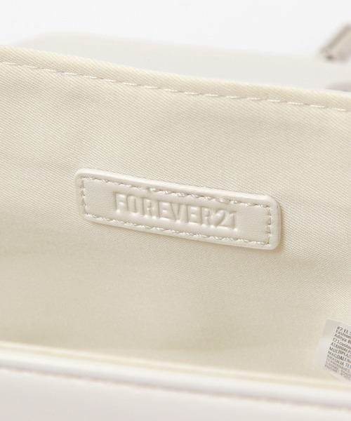 FOREVER 21(フォーエバー トゥエンティーワン)の「ドロストリボンスクエアバッグ(ハンドバッグ・レディース・オフホワイト・FREE)」の10枚目の写真