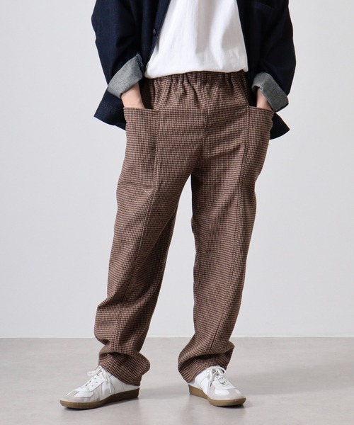 BIG MIKE Front Stitch Wide Easy Pants フロントステッチ ワイドイージーパンツ（その他パンツ）｜BIG MIKE（ビッグマイク）