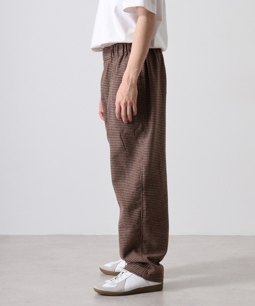 BIG MIKE(ビッグマイク)の「BIG MIKE Front Stitch Wide Easy Pants フロントステッチ ワイドイージーパンツ(その他パンツ・メンズ・グレー/ブラウン・M/L/XL)」の12枚目の写真