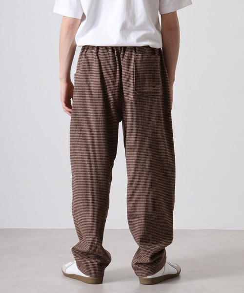 BIG MIKE(ビッグマイク)の「BIG MIKE Front Stitch Wide Easy Pants フロントステッチ ワイドイージーパンツ(その他パンツ・メンズ・グレー/ブラウン・M/L/XL)」の13枚目の写真