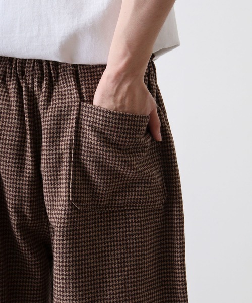 BIG MIKE(ビッグマイク)の「BIG MIKE Front Stitch Wide Easy Pants フロントステッチ ワイドイージーパンツ(その他パンツ・メンズ・グレー/ブラウン・M/L/XL)」の14枚目の写真