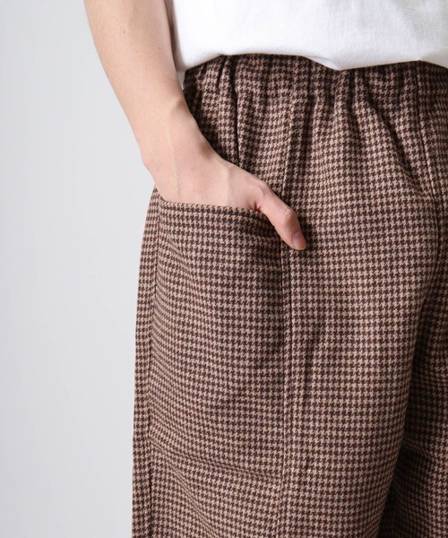BIG MIKE(ビッグマイク)の「BIG MIKE Front Stitch Wide Easy Pants フロントステッチ ワイドイージーパンツ(その他パンツ・メンズ・グレー/ブラウン・M/L/XL)」の15枚目の写真