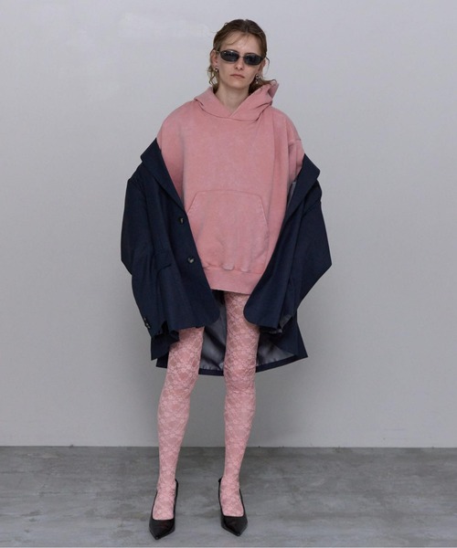 パーカー Spray Processing Oversized Hoodie/スプレーオーバーフーディー「MAISON SPECIAL/メゾンスペシャ Spray Processing Oversized Hoodie/スプレーオーバーフーディー