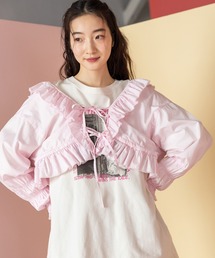 niko and... | 【NKJ 2025SS】FRILL BOLERO BLOUSE(シャツ/ブラウス)