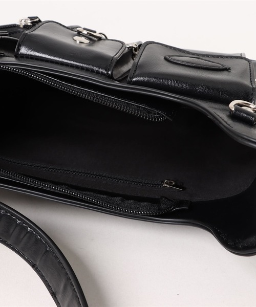 Port（ポート）の「【 Port / ポート 】 チェーン デザイン ワンハンドル ショルダー バッグ #（ショルダーバッグ・レディース・シルバー/ブラック/ブラウン・FREE）」の21枚目の写真