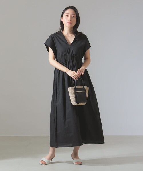 マリハ　 MARIHA　夏の光のドレス ロングワンピース ベージュ 半袖 MARIHA(マリハ) リゾートドレス ワンピース 夏の光のドレス
