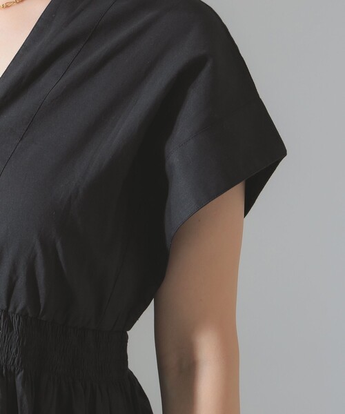 MARIHA（マリハ）の「MARIHA / 夏の光のワンピース［手洗い可］（ワンピース・レディース・ベージュ/ブラック・36S/38）」の18枚目の写真