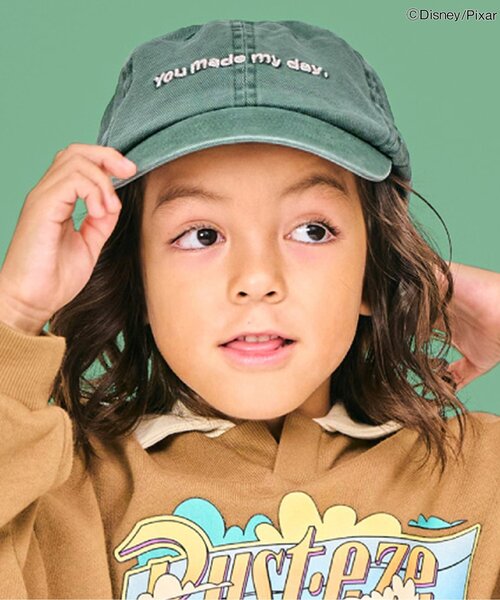 F.O.KIDS（エフオーキッズ）の「ピグメントキャップ（キャップ・キッズ・チャコール/グリーン/レッド/サックスブルー/グレー・50/54/58）」の3枚目の写真