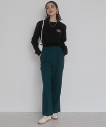 セール】マルチサイズ｜マルチサイズのスラックス（グリーン