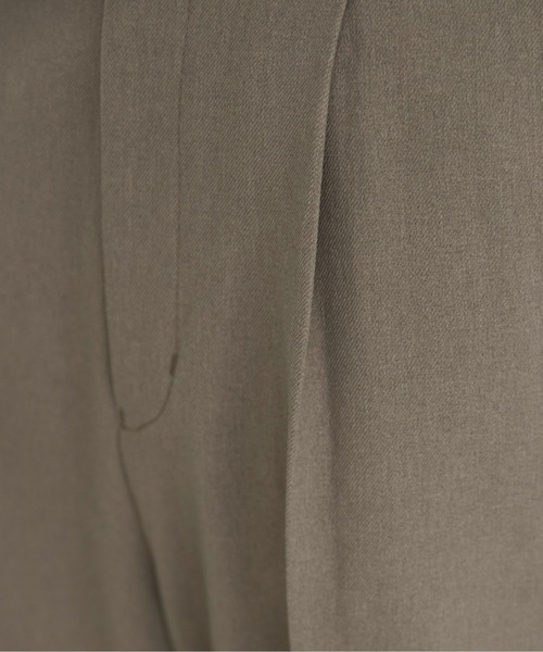 ANGIE（アンジー）の「ハイウエスト センタープレス スラックスパンツ（スラックス・レディース・ダークカーキ/ダークベージュ/モカ/グレー/ブラック・マルチサイズ）」の20枚目の写真