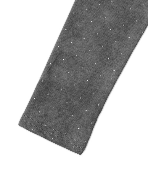 dispark（ディスパーク）の「DISPARK/【25年春夏新作】ビジューバタフライチェーントップス（Tシャツ/カットソー・レディース・チャコール/ベージュ・FREE）」の18枚目の写真