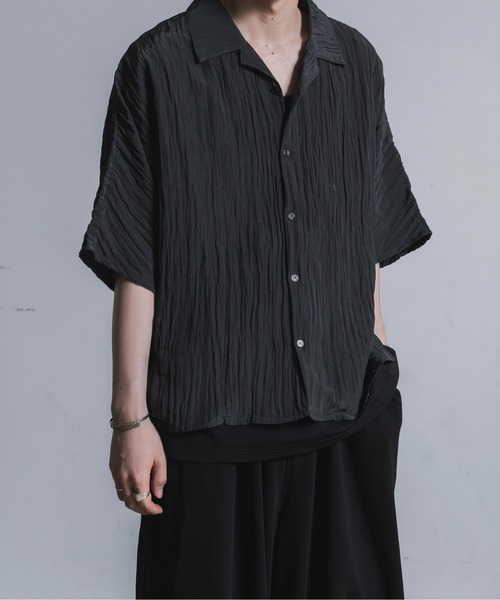 にこページ open collar shirt 洸（シャツ/ブラウス）｜Utusiyo（ウツシヨ