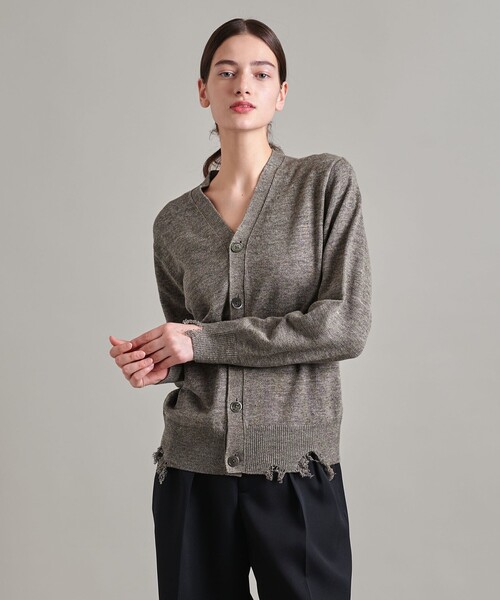 LOEFF＞ダメージ カーディガン UNISEX（カーディガン/ボレロ