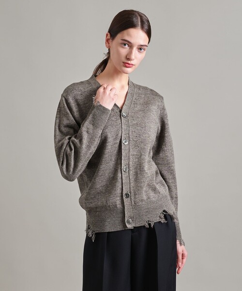 LOEFF＞ダメージ カーディガン UNISEX（カーディガン/ボレロ