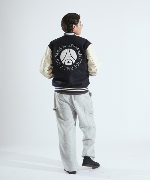 PARIS SAINT-GERMAIN(パリサンジェルマン)の「【Paris Saint-Germain / パリ・サン=ジェルマン】 JP DOUBLE KNEE PANTS(スウェットパンツ・メンズ・ライトグレー/ブラック・SMALL/MEDIUM/LARGE)」の6枚目の写真