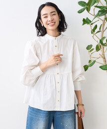 FREAK'S STORE | 金釦 バルーンブラウス(シャツ/ブラウス)