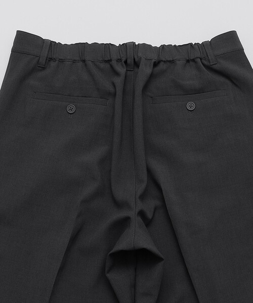 City Ambient Products（シティアンビエントプロダクツ）の「City Ambient Products: トロピカル 2タック ワイド スラックス（スラックス・メンズ・カーキ/ブラック/ダークグレー・SMALL/LARGE/MEDIUM）」の20枚目の写真