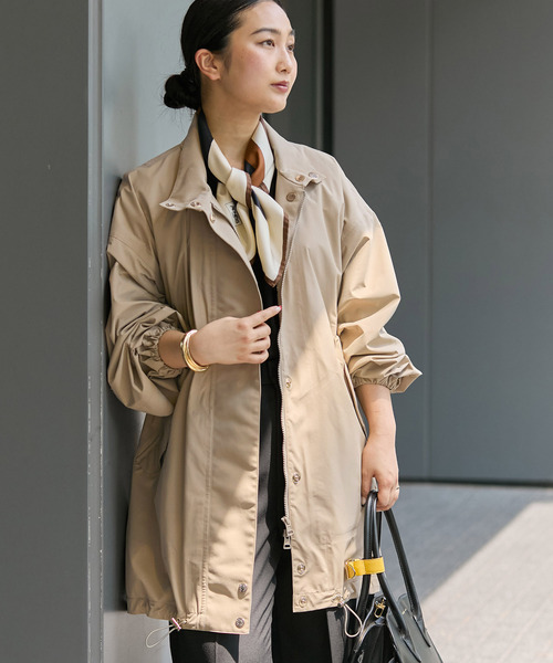 Mackintosh(マッキントッシュ)の「《別注》【MACKINTOSH】RAINTEC SKYE STAND COLLAR MID:コート(その他アウター・レディース・ブラック/ベージュ・4/6/8)」の17枚目の写真