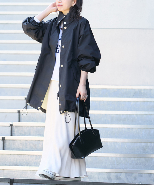 別注》【MACKINTOSH】RAINTEC SKYE STAND COLLAR MID：コート