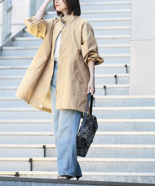 別注》【MACKINTOSH】RAINTEC SKYE STAND COLLAR MID：コート（その他