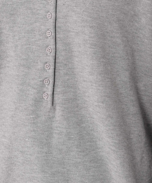 studio CLIP(スタディオクリップ)の「12ゲージニットポロプルオーバー(ニット/セーター・レディース・アイボリー/グレー/レッド・FREE)」の22枚目の写真