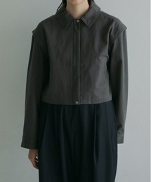 anuke（アンヌーク）の「2way Twill Jacket（テーラードジャケット）」