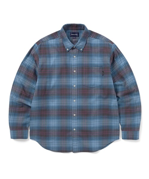 thisisneverthat(ディスイズネバーザット)の「Flannel Check Shirt(シャツ/ブラウス・メンズ・グレー/ブルー/ブラウン・XL/L/M/S)」の1枚目の写真
